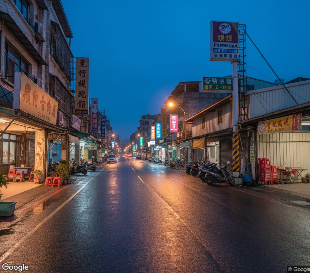 員林中山路夜景