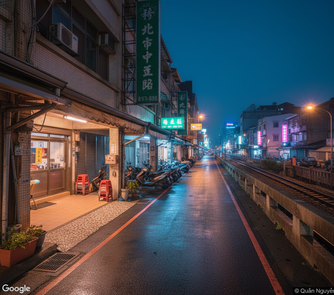 彰化市中正路夜景