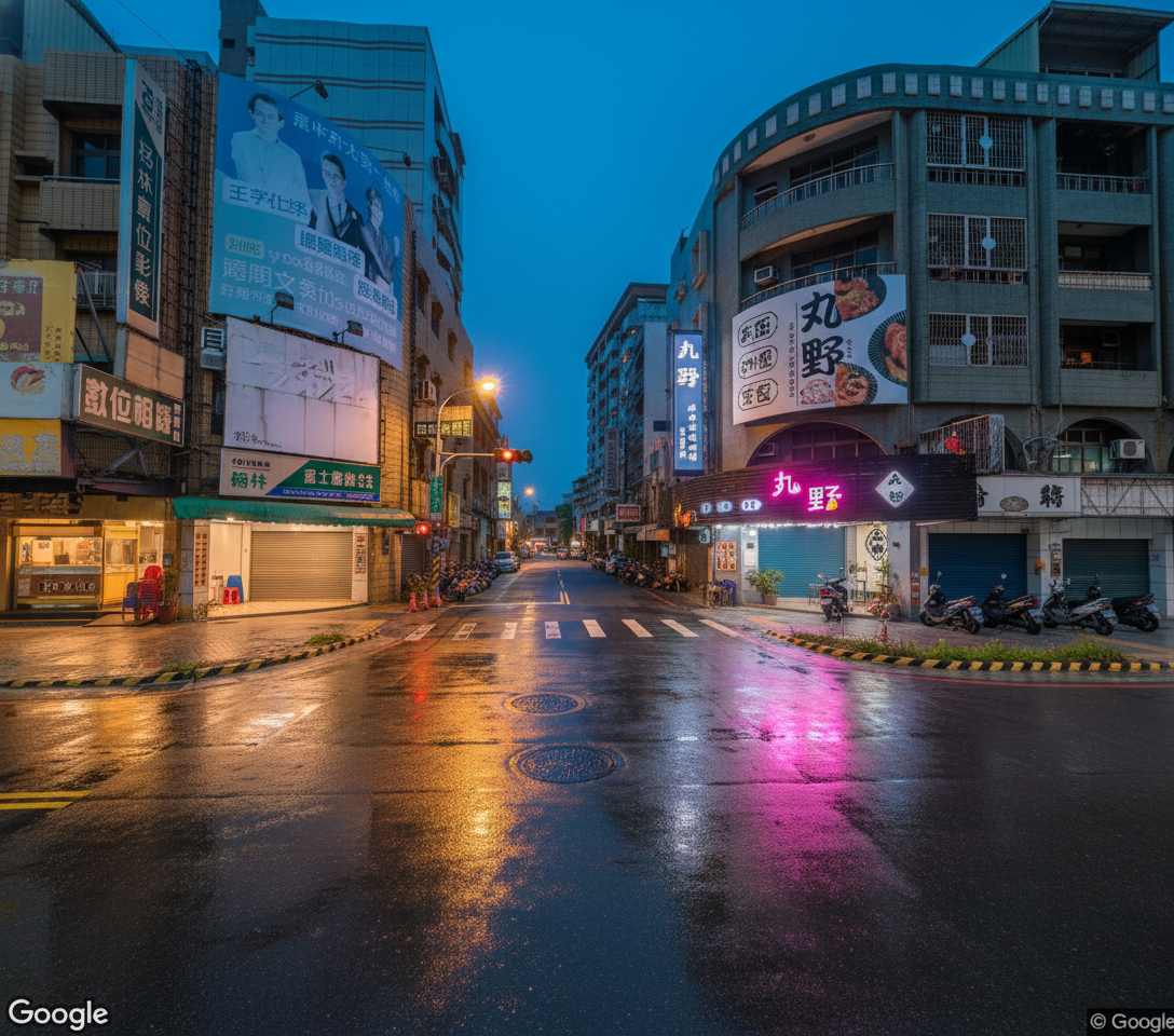嘉義市興業西路夜景