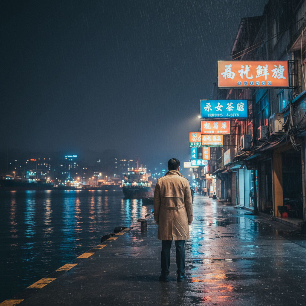 基隆港邊的那一夜|雨、廟口蝦仁羹、和一個我不會記得名字的女孩