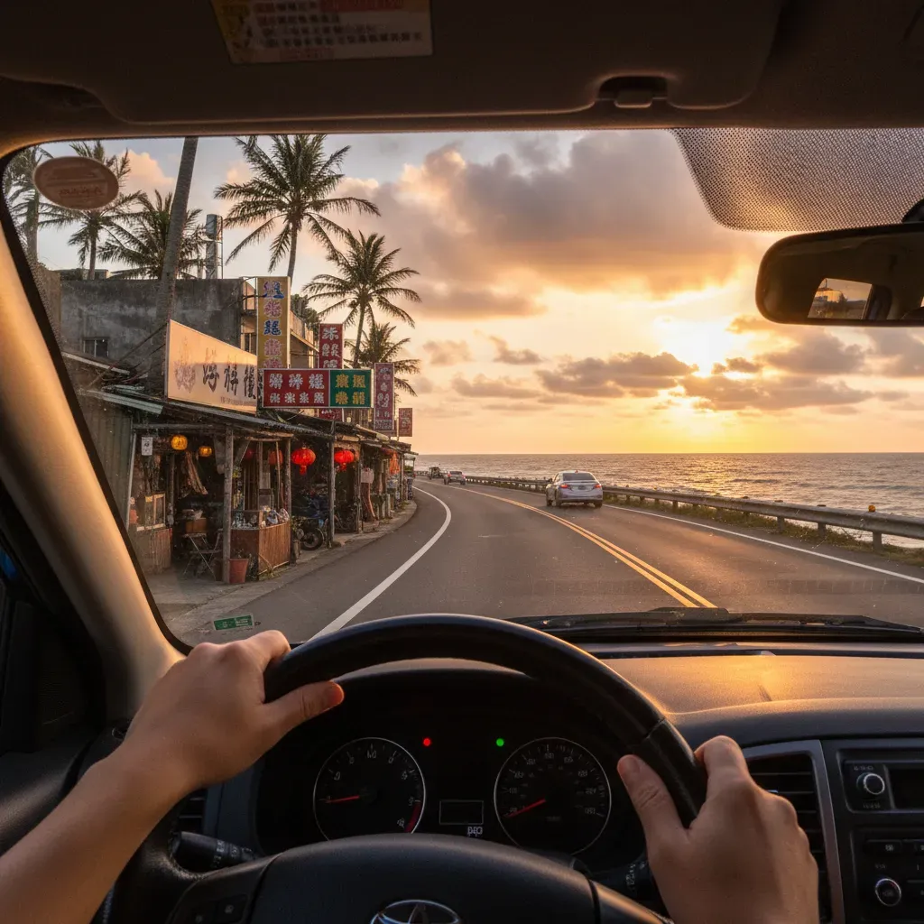 墾丁順路找舒壓的那一夜｜從南灣海邊到恆春鎮上的意外收穫