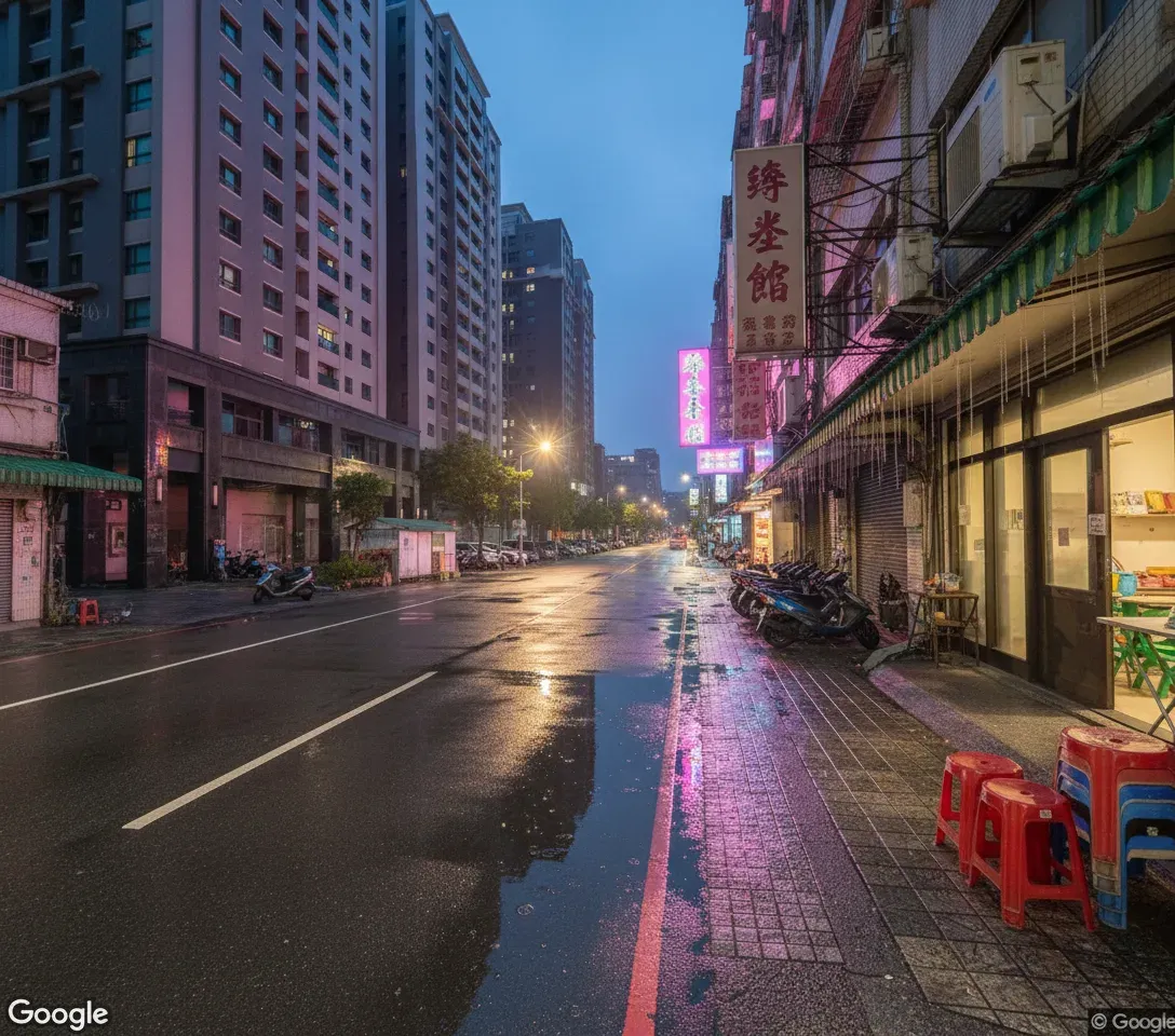 大里德芳路街景