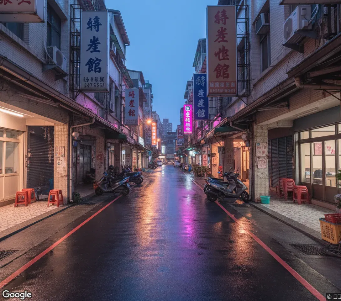 北大路深夜街景