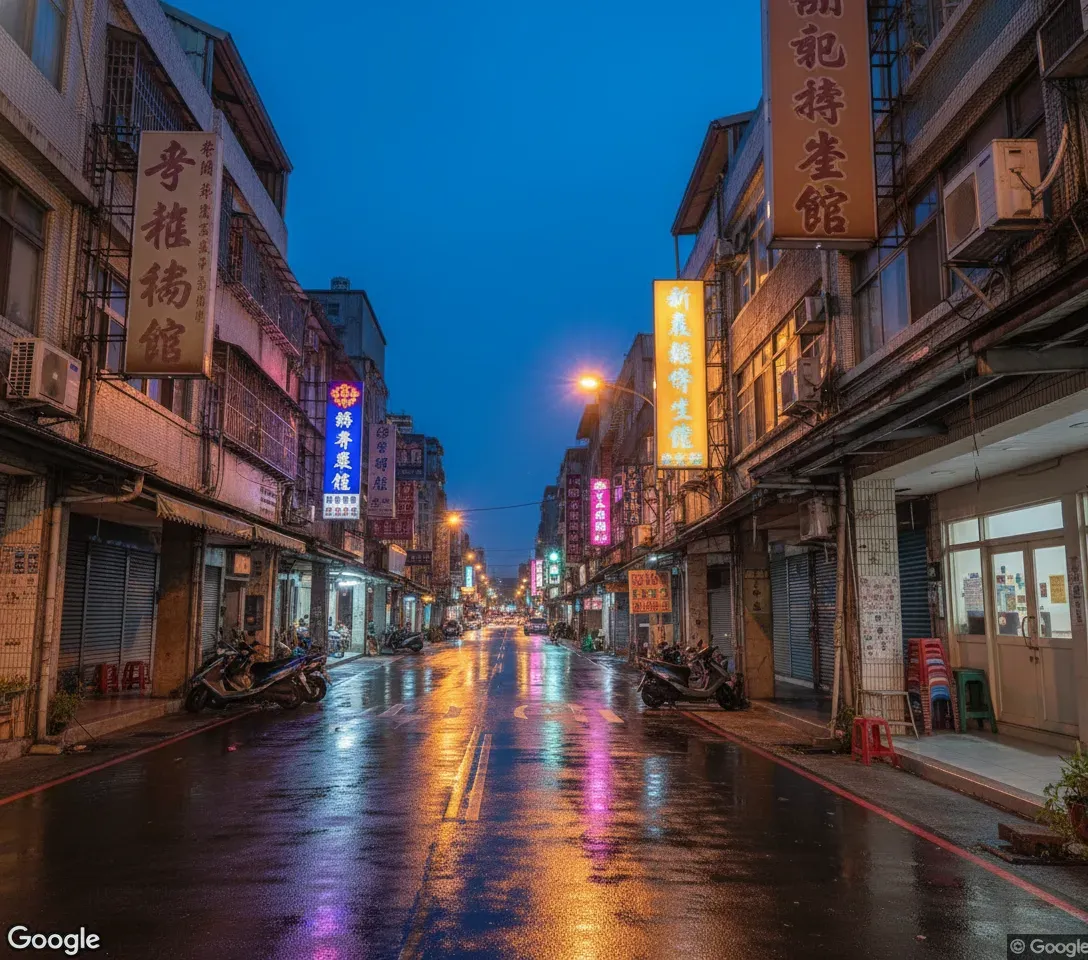 中壢新生路街景