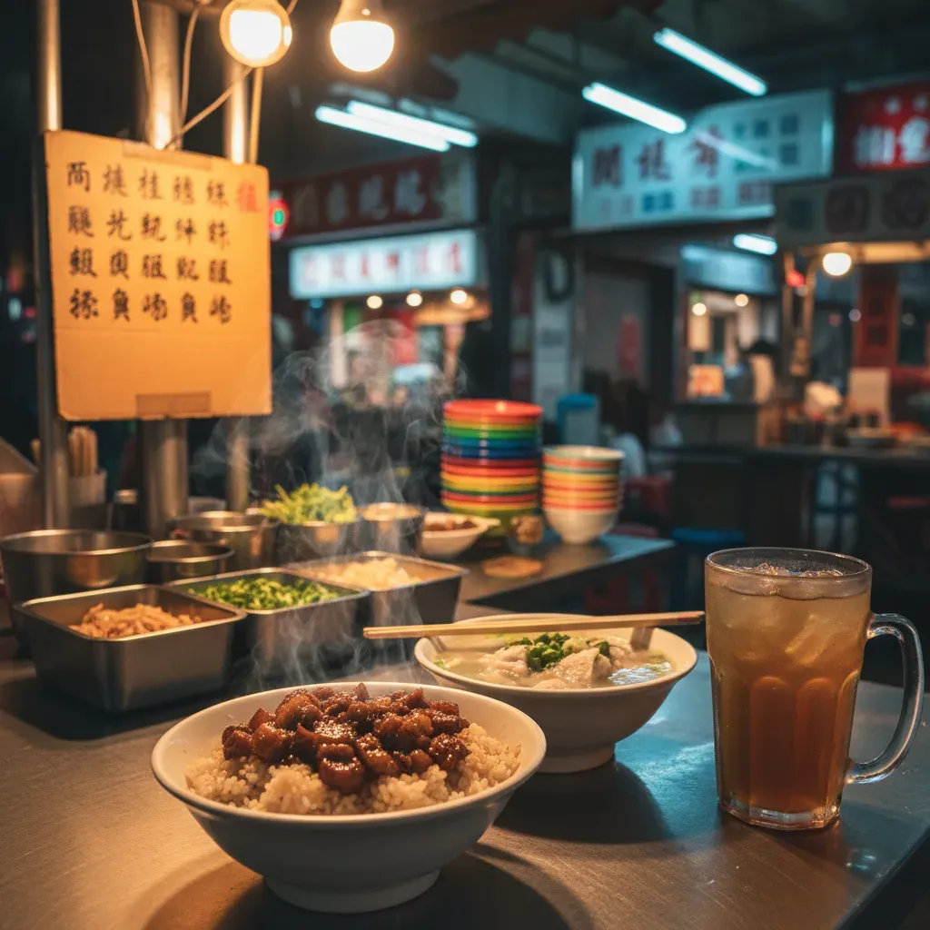 萬華深夜魯肉飯和魚湯