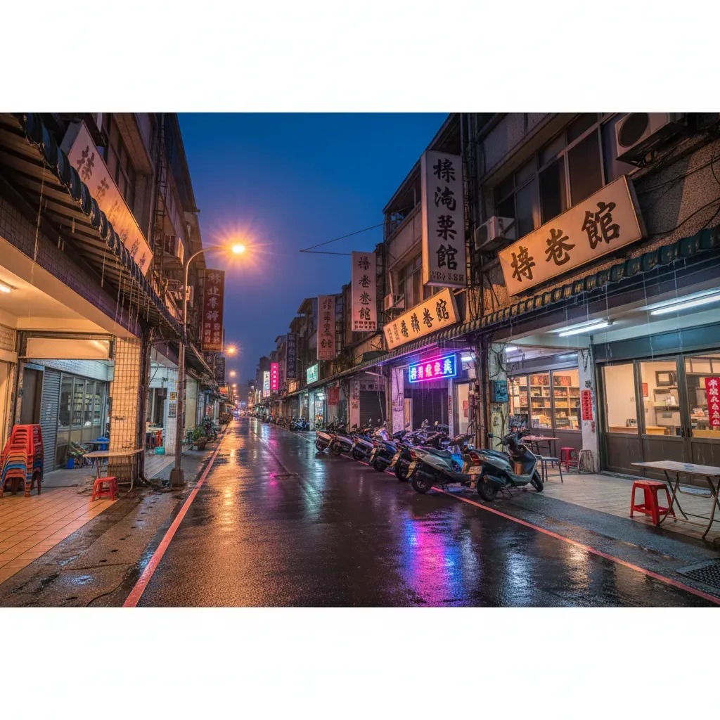 台中北屯深夜養生館街