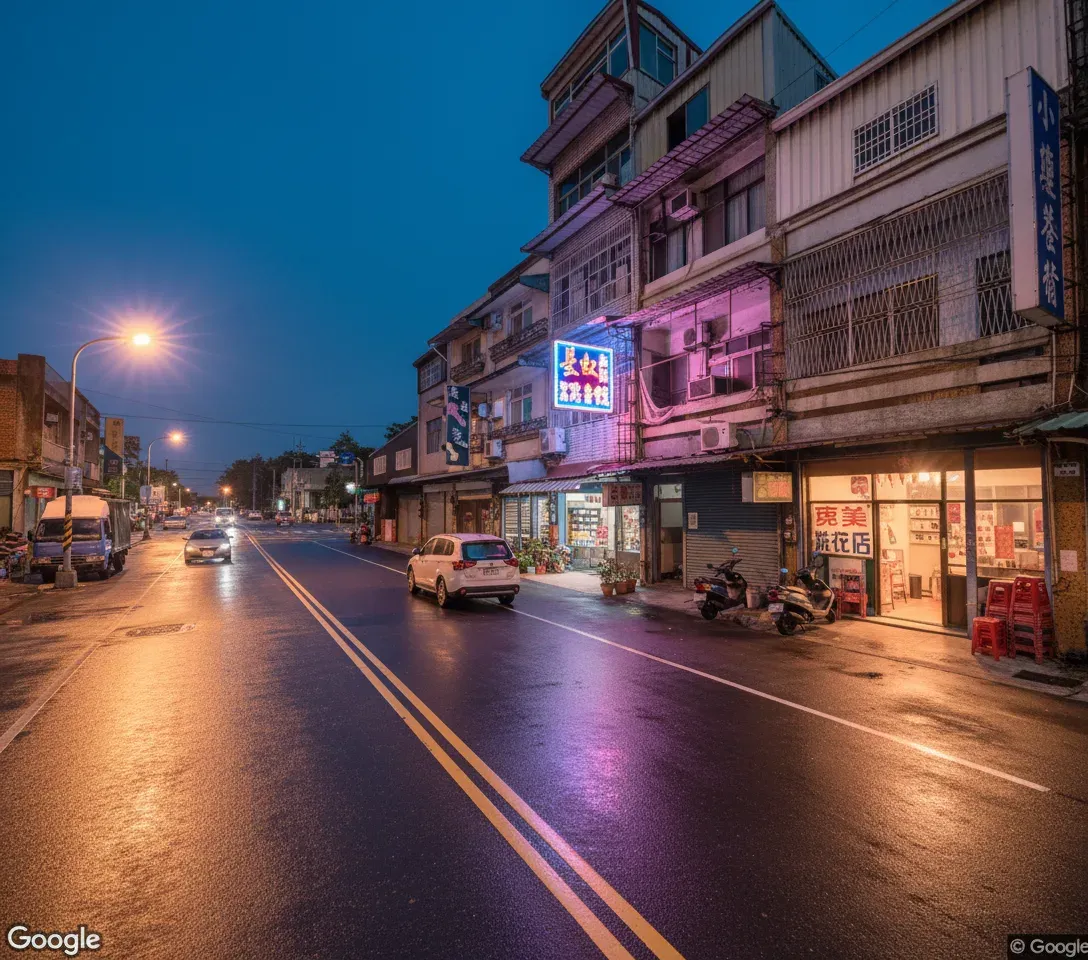 岡山前峰路街景