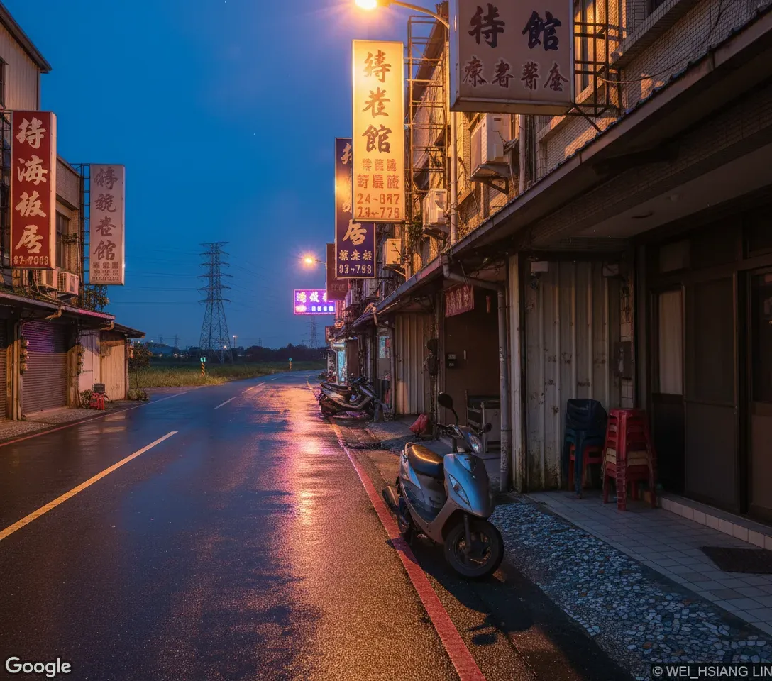 觀音成功路養生館街景