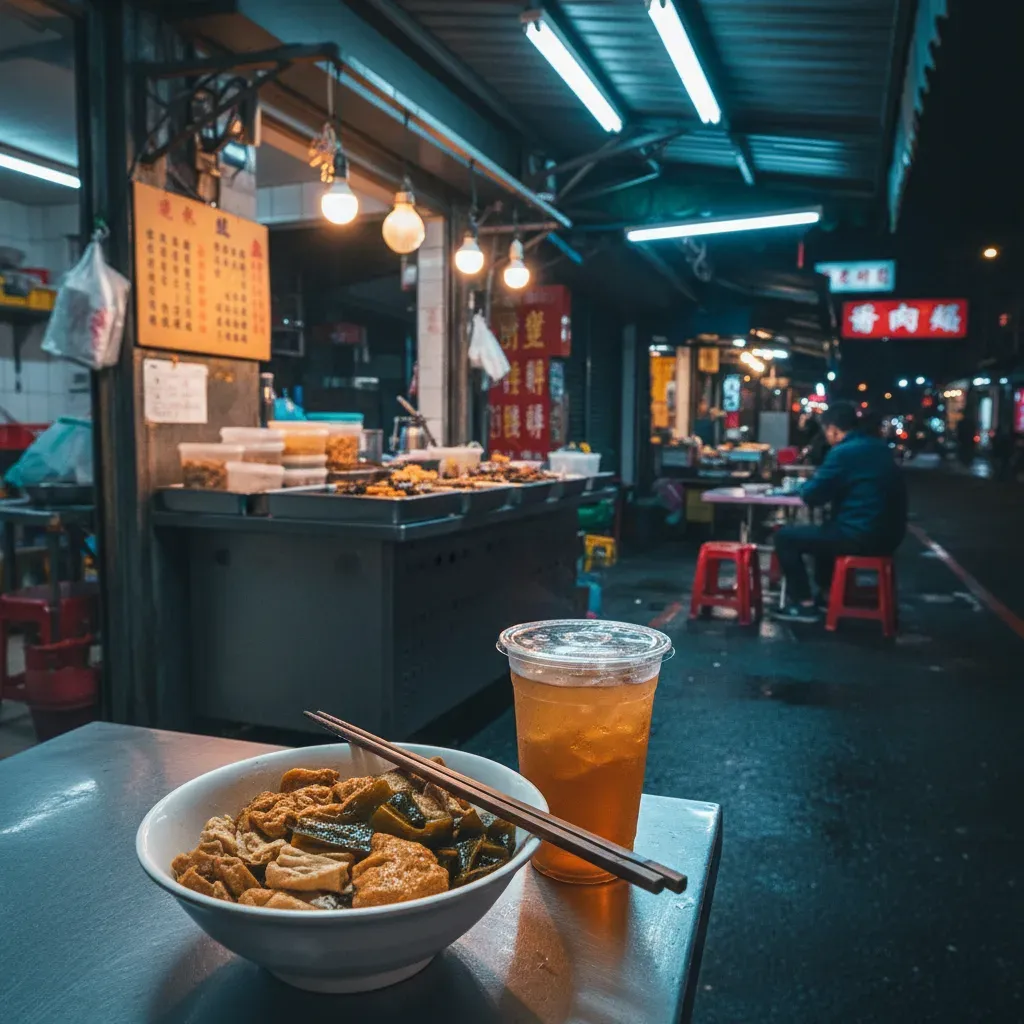 湖口深夜滷味攤