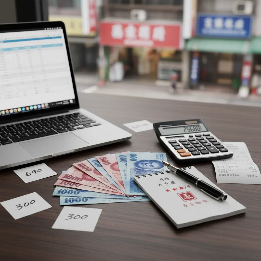 廣告公司網站上的 JKF 置頂方案價目表