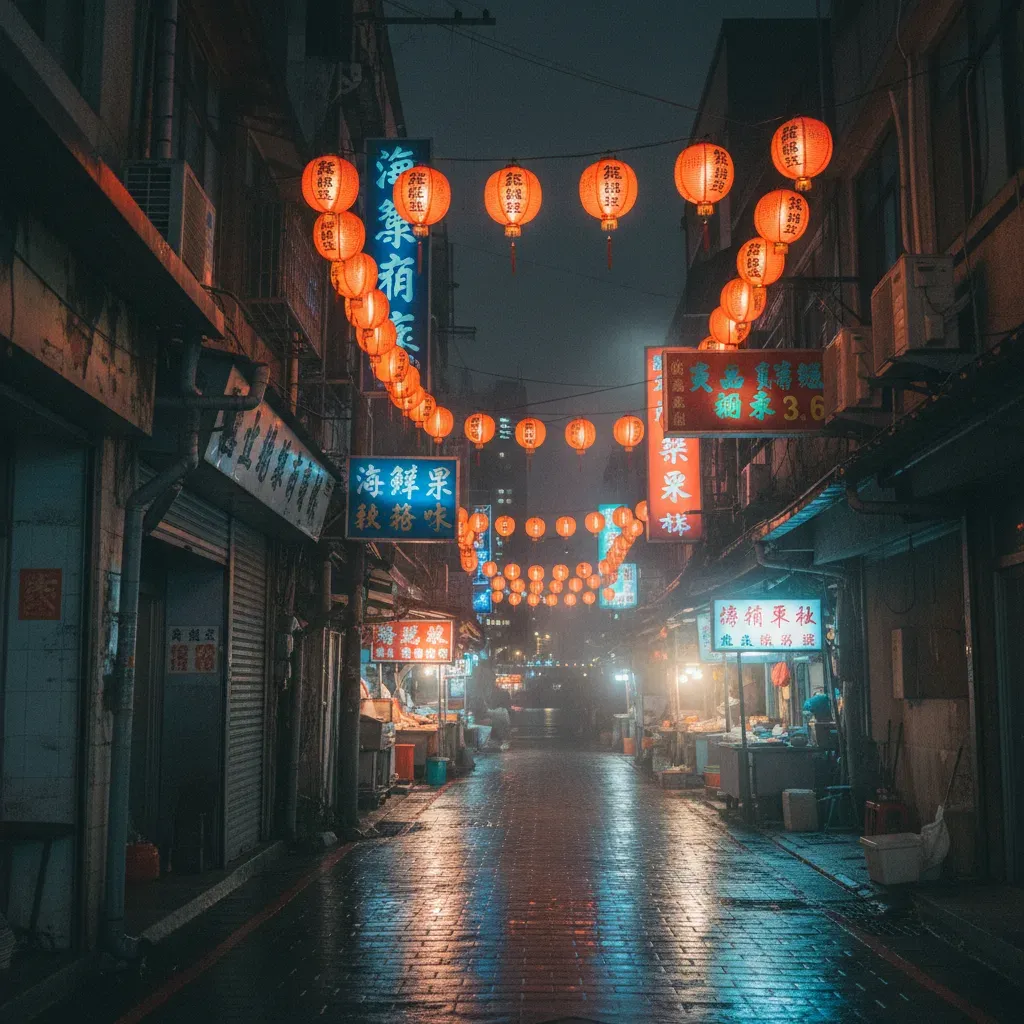 基隆濕街道