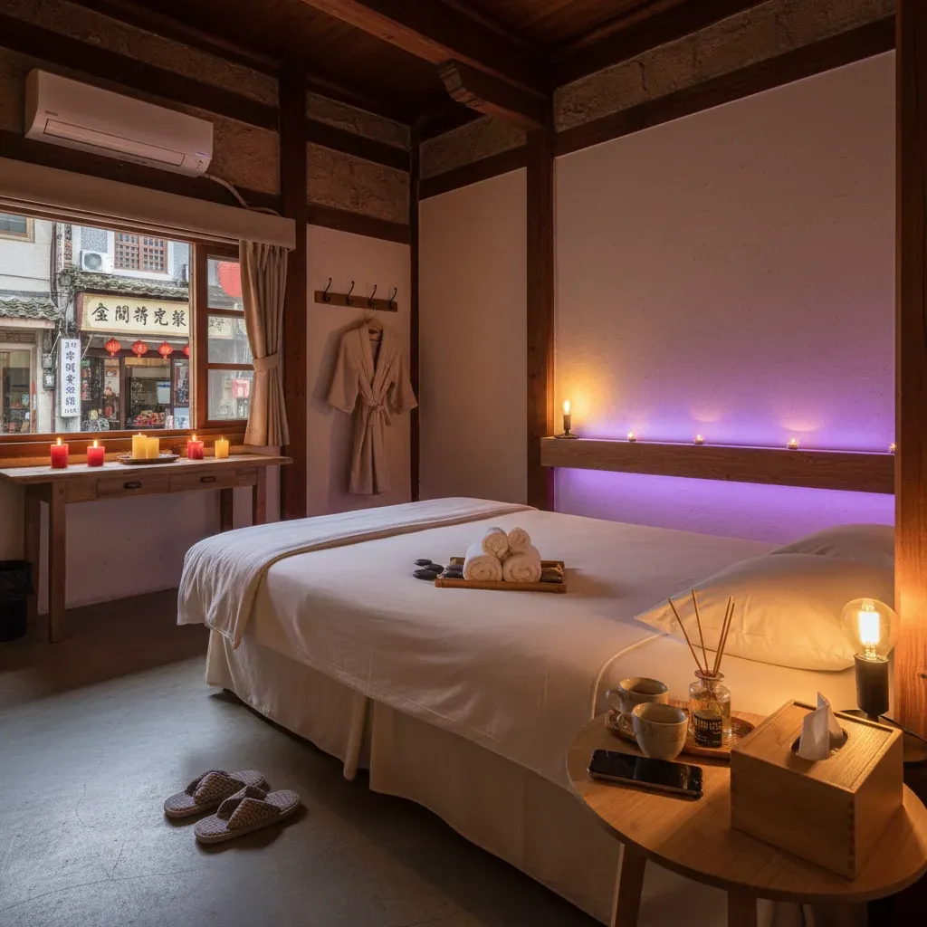 金門古厝民宿按摩房