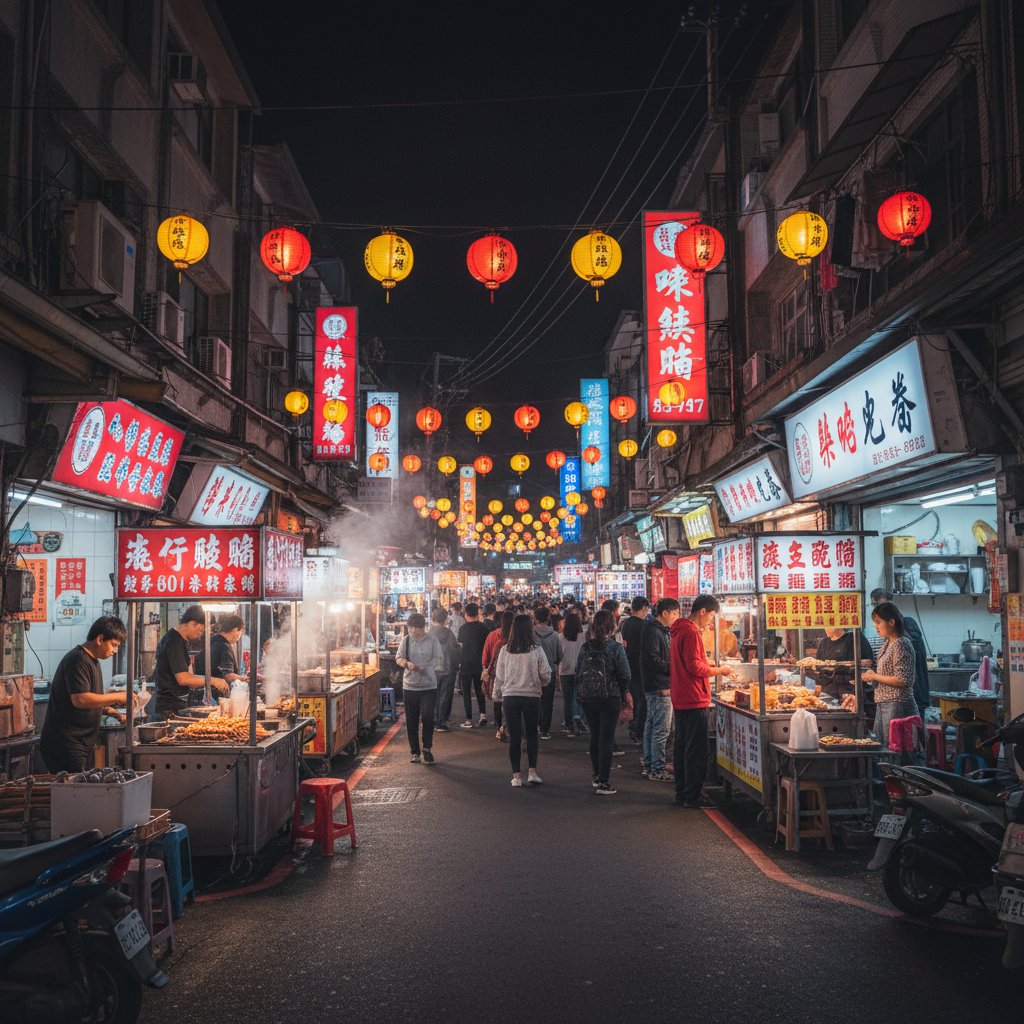 草屯草鞋墩夜市