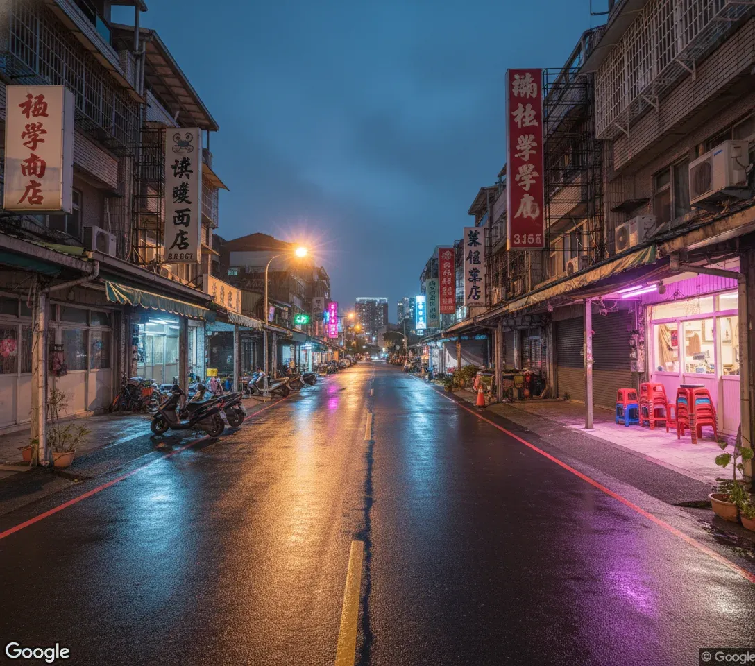 楠梓大學東路街景