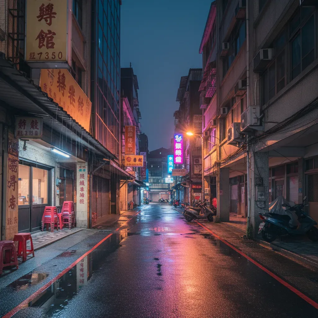 內湖科技園區夜景