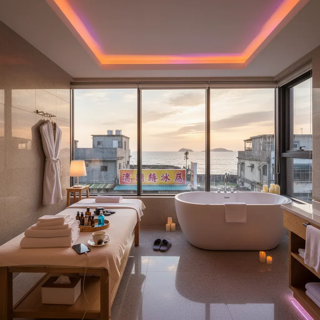 海景民宿浴缸