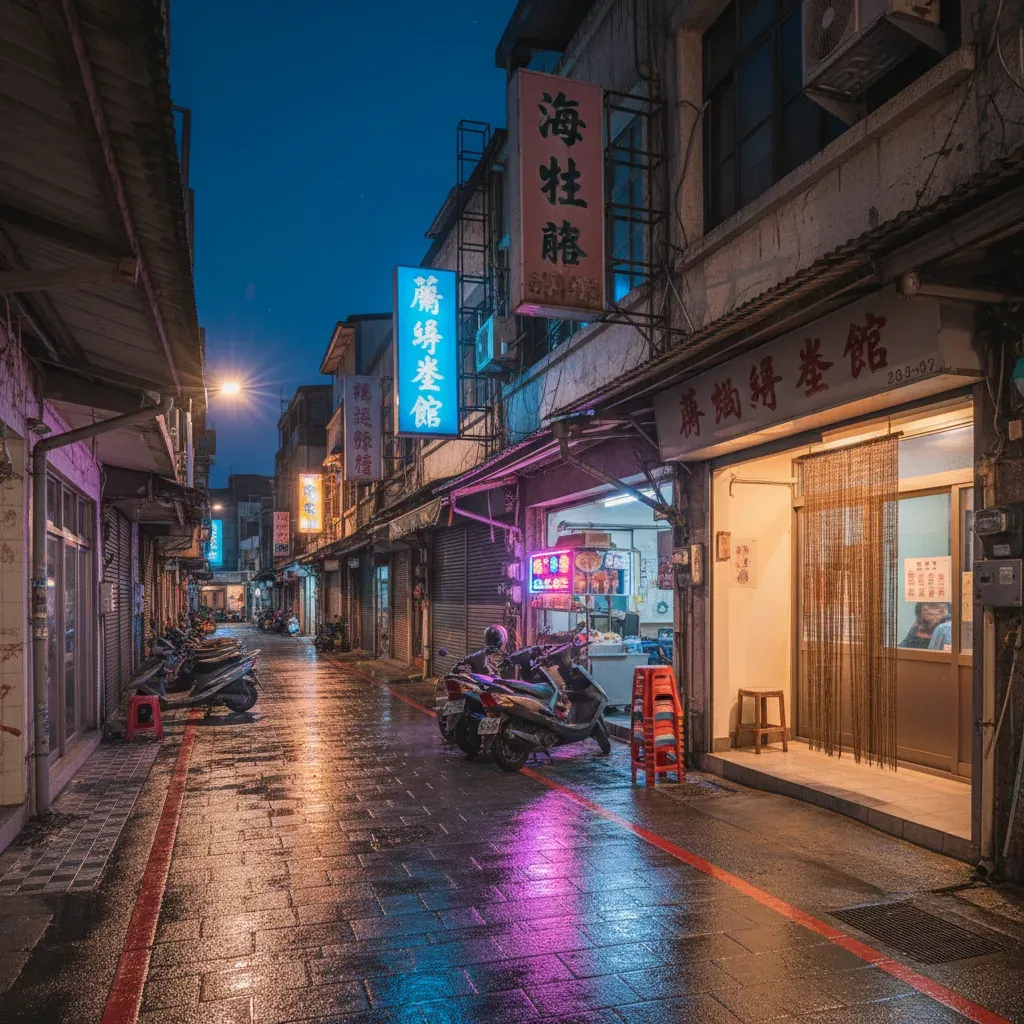 馬公養生館巷弄