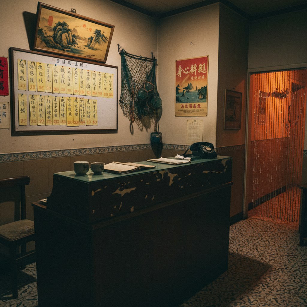 東港養生館櫃台