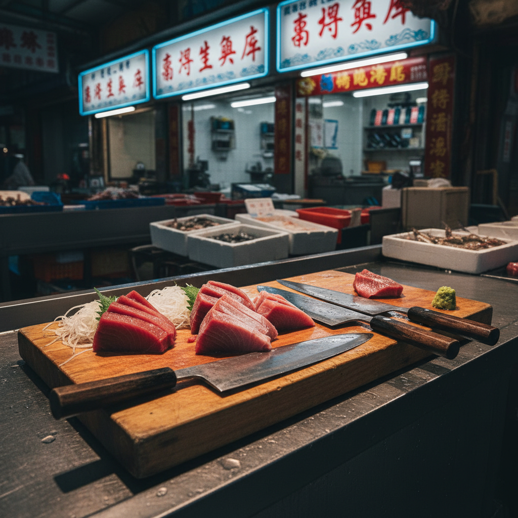 東港黑鮪魚生魚片