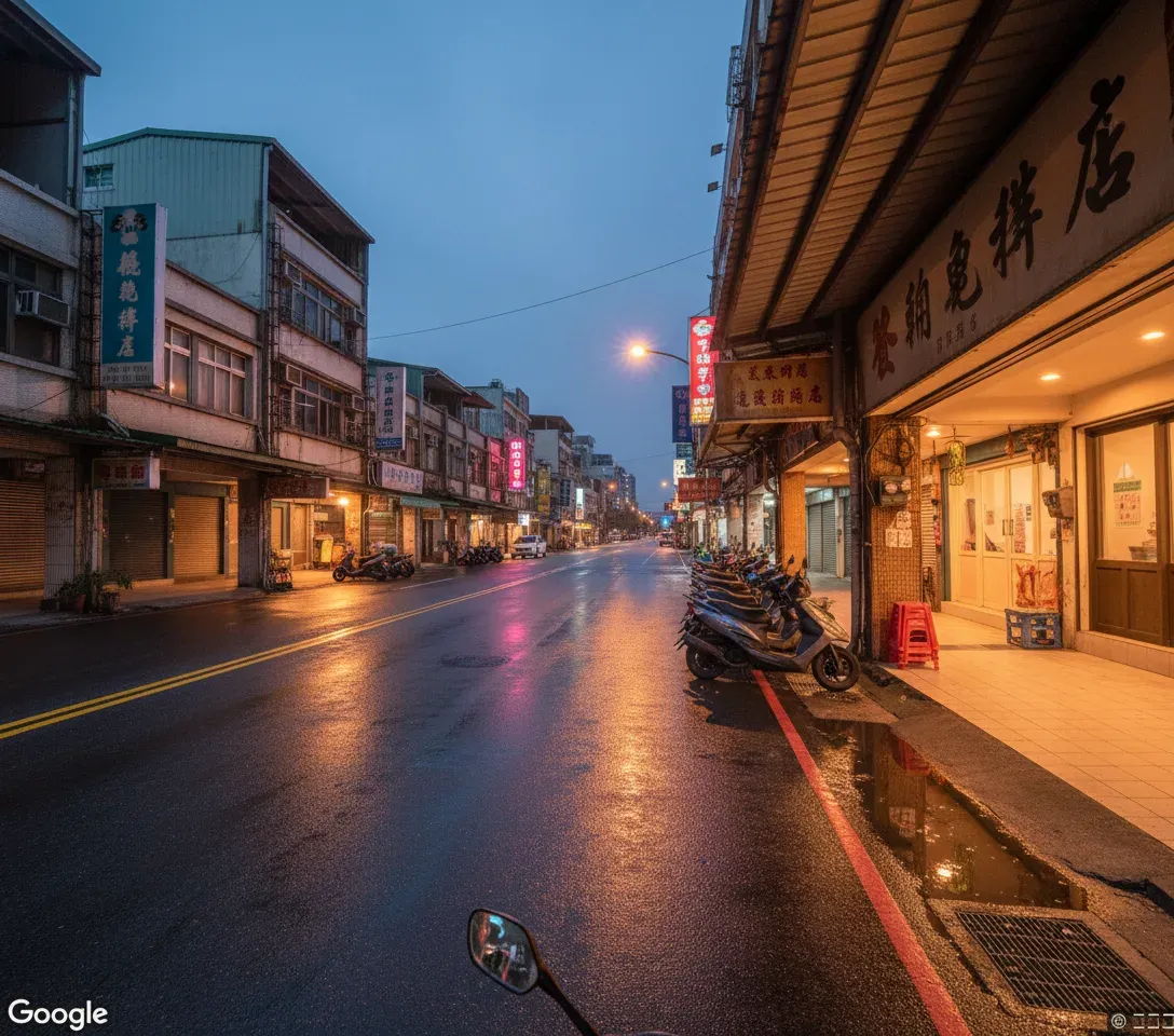 羅東純精路夜景