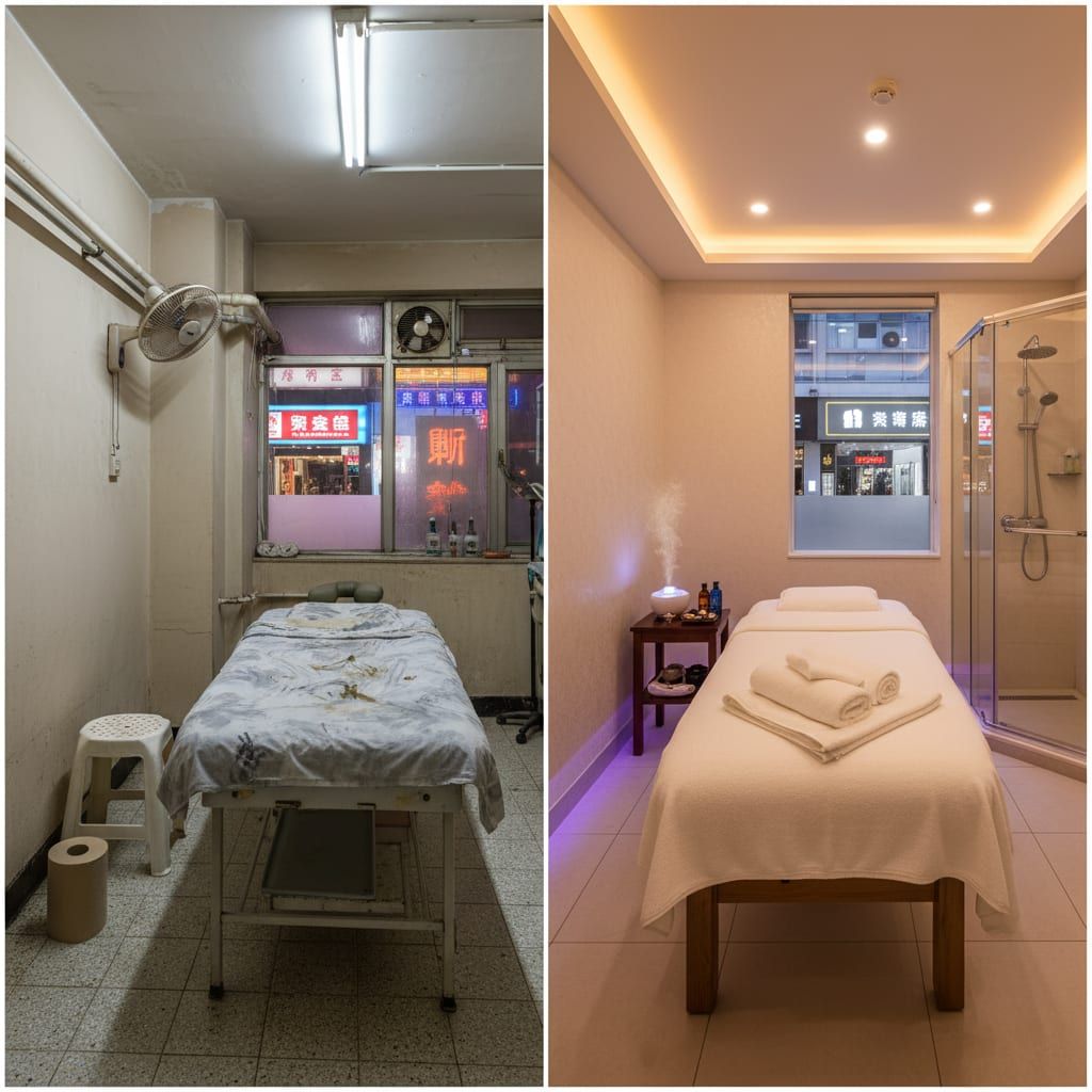 新舊包廂品質對比