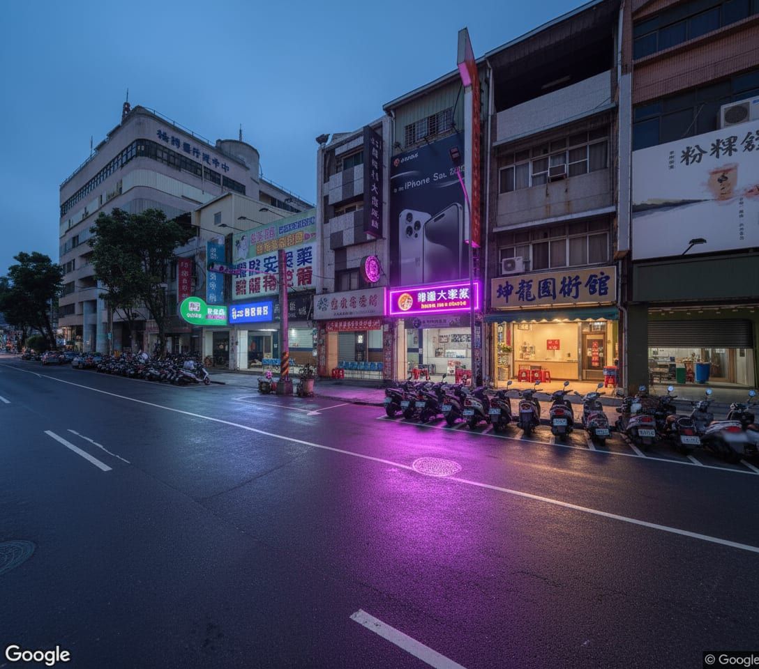 楠梓深夜養生館街道