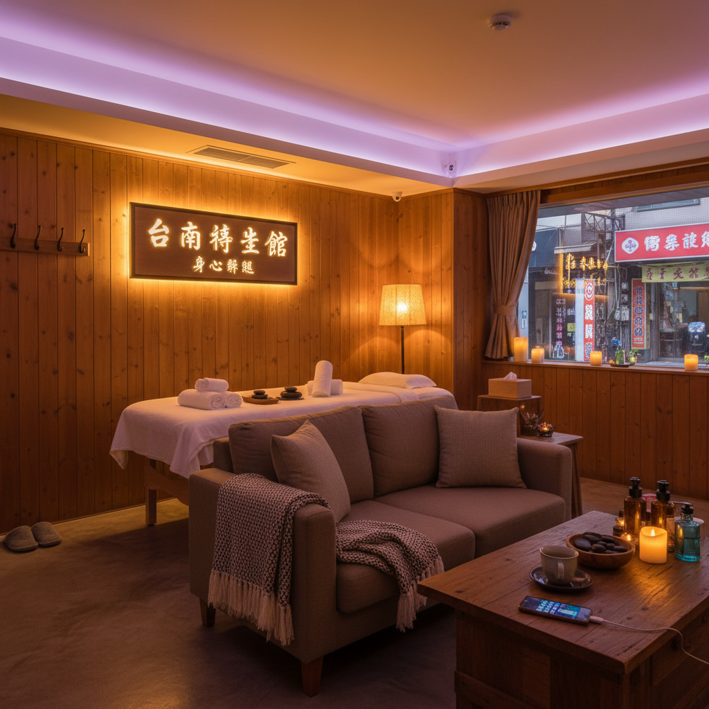 台南養生館接待大廳