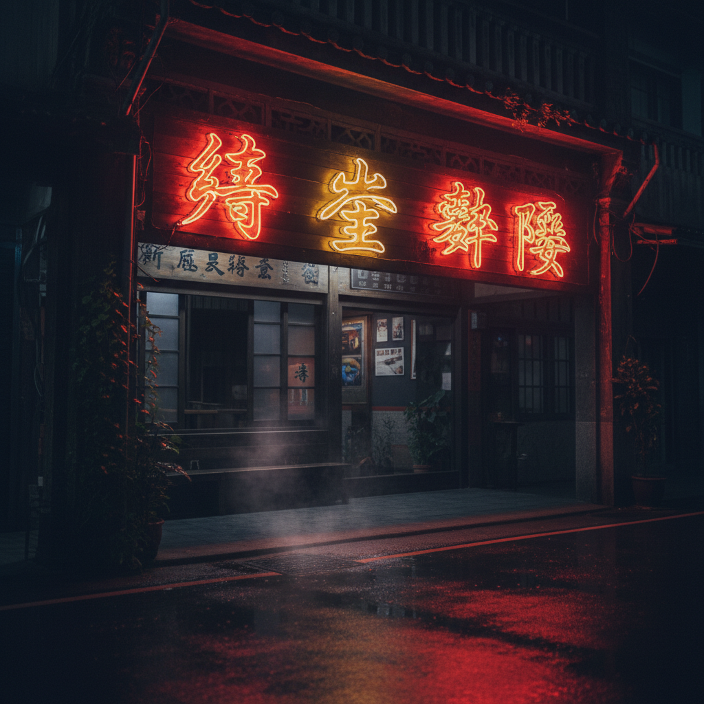 台南老牌養生館招牌