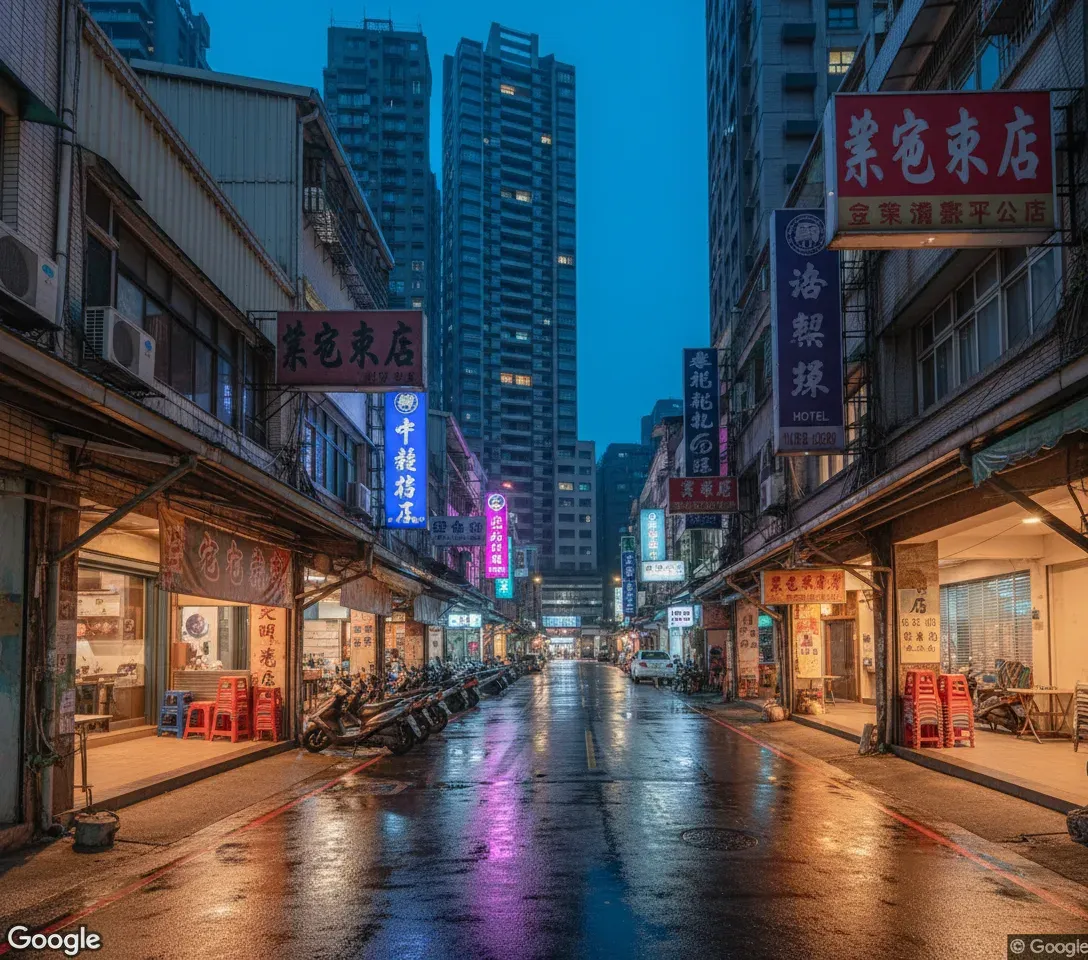 七期酒店區夜景