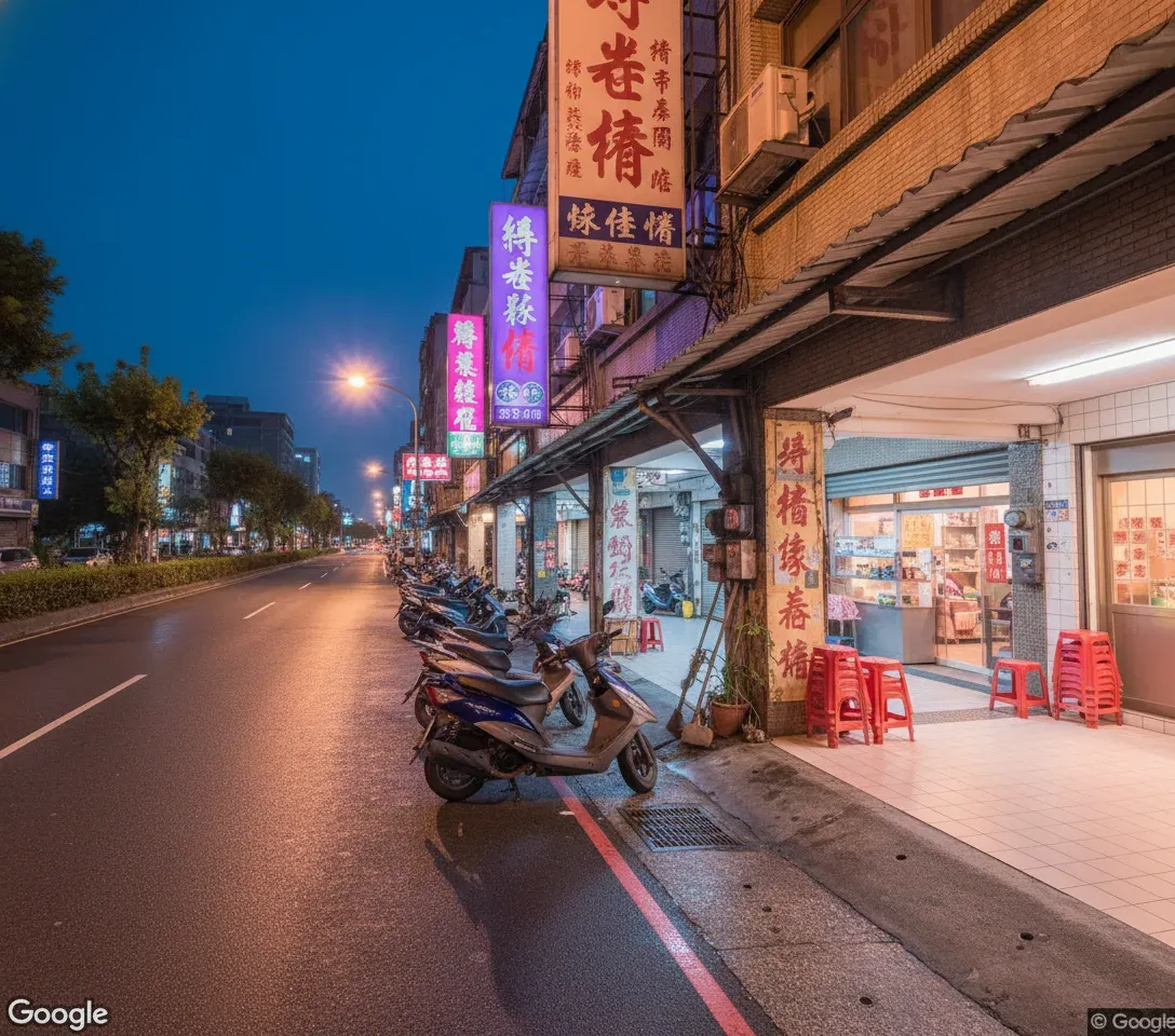中清路養生館街景
