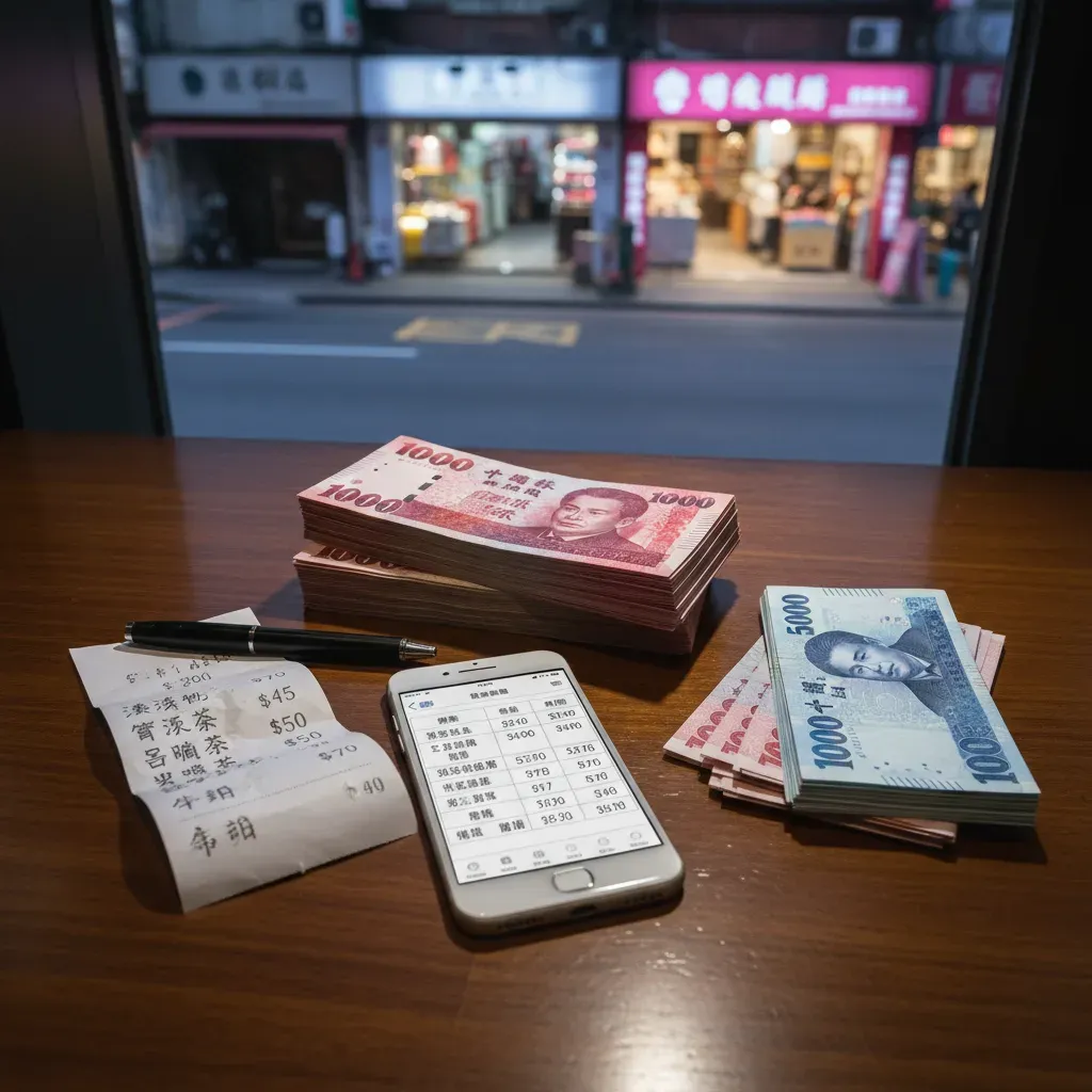 茶單與現金
