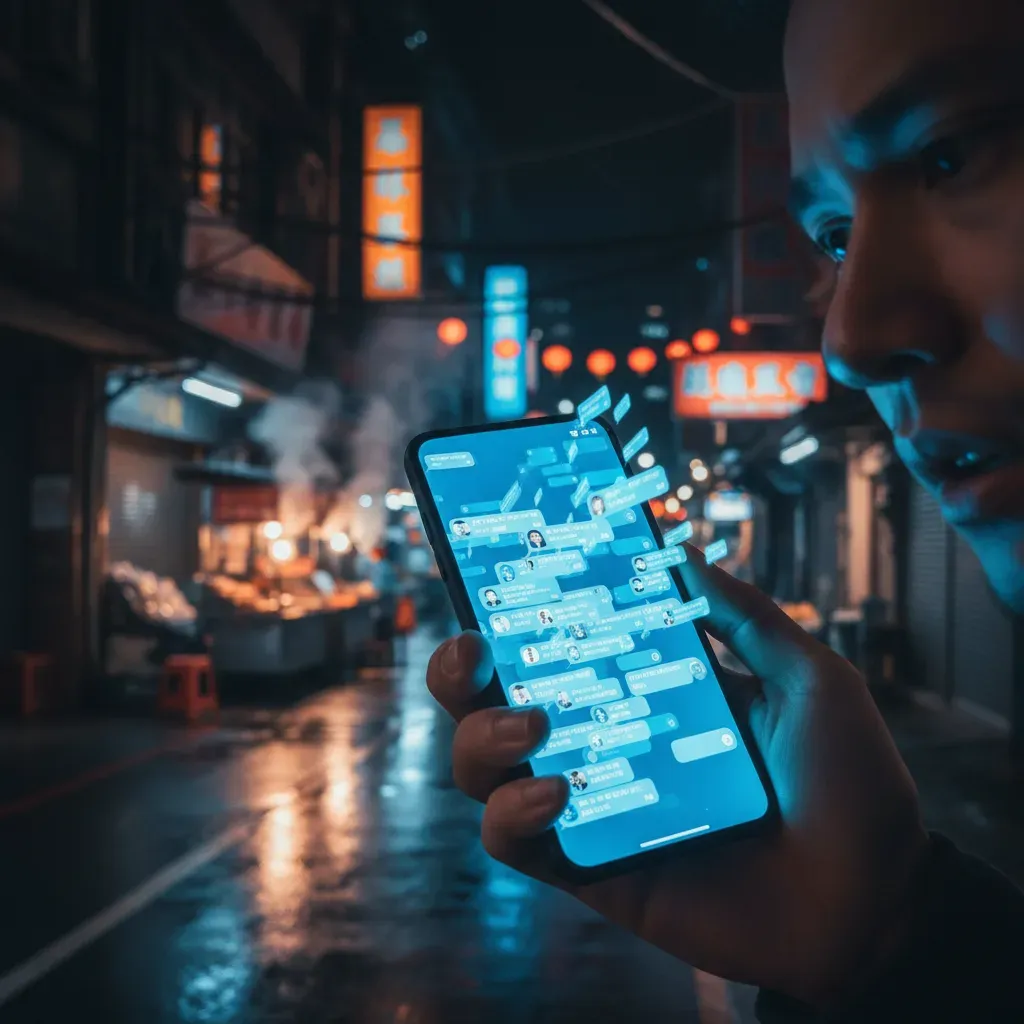 LINE狂跳外送茶訊息
