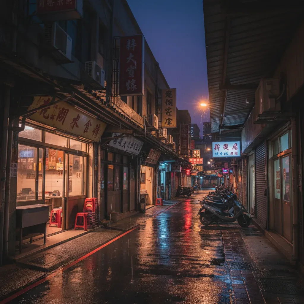 新店大坪林夜景