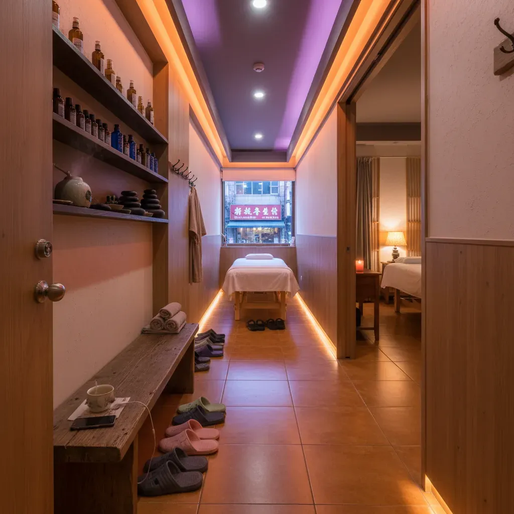 新莊養生館走廊