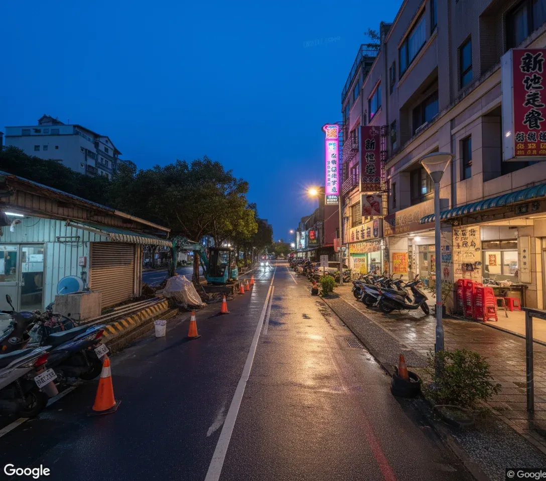 羅東街道夜景