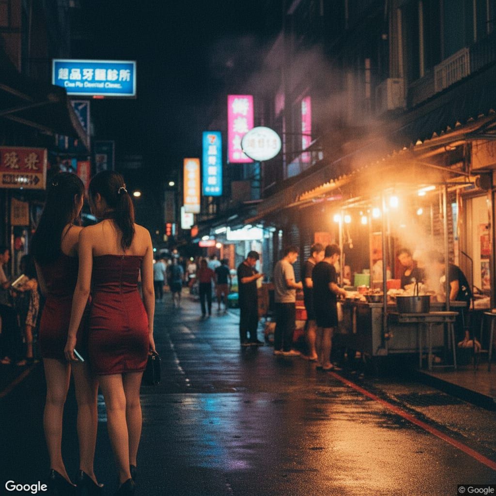 中壢新明夜市深夜小吃攤