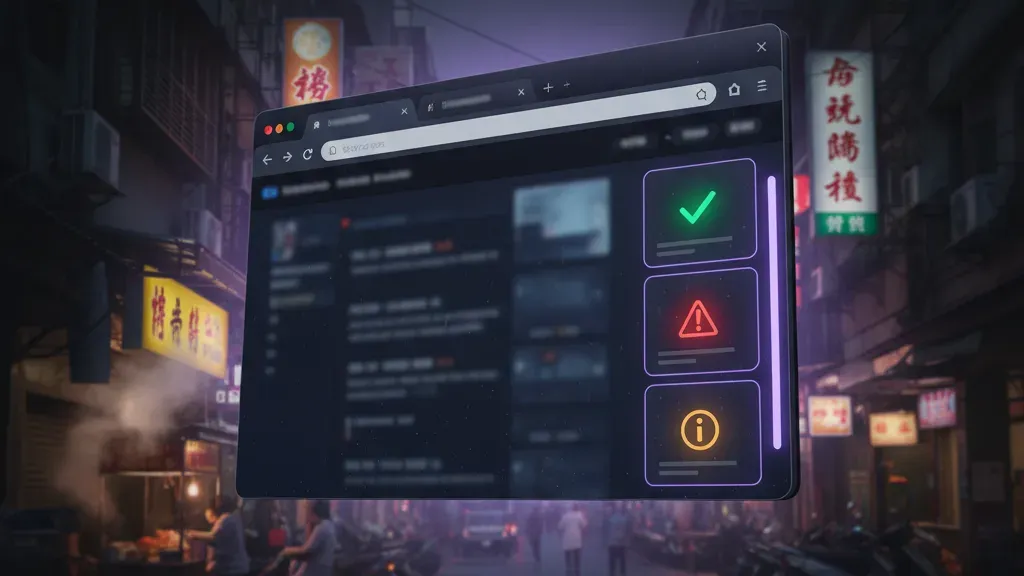 JKScan 在 JKF 頁面自動顯示跨站驗證側邊欄